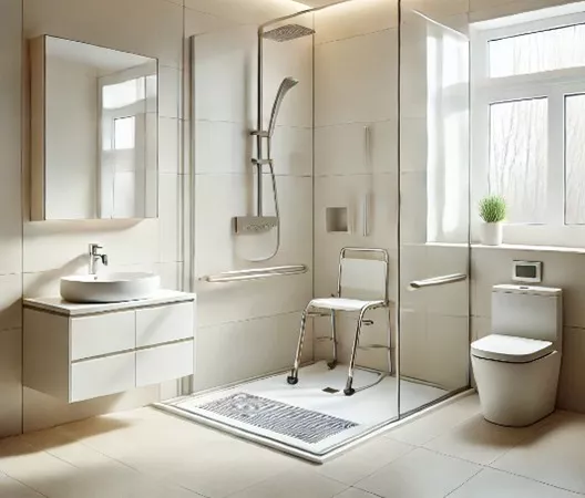 Salle de bain PMR